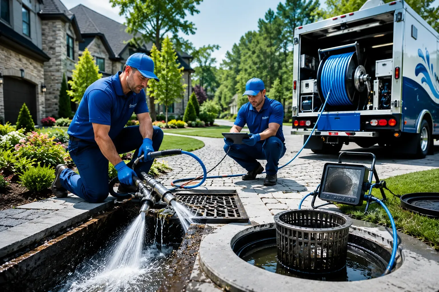 Local outdoor drain cleaning professionals in Saint James, NY
