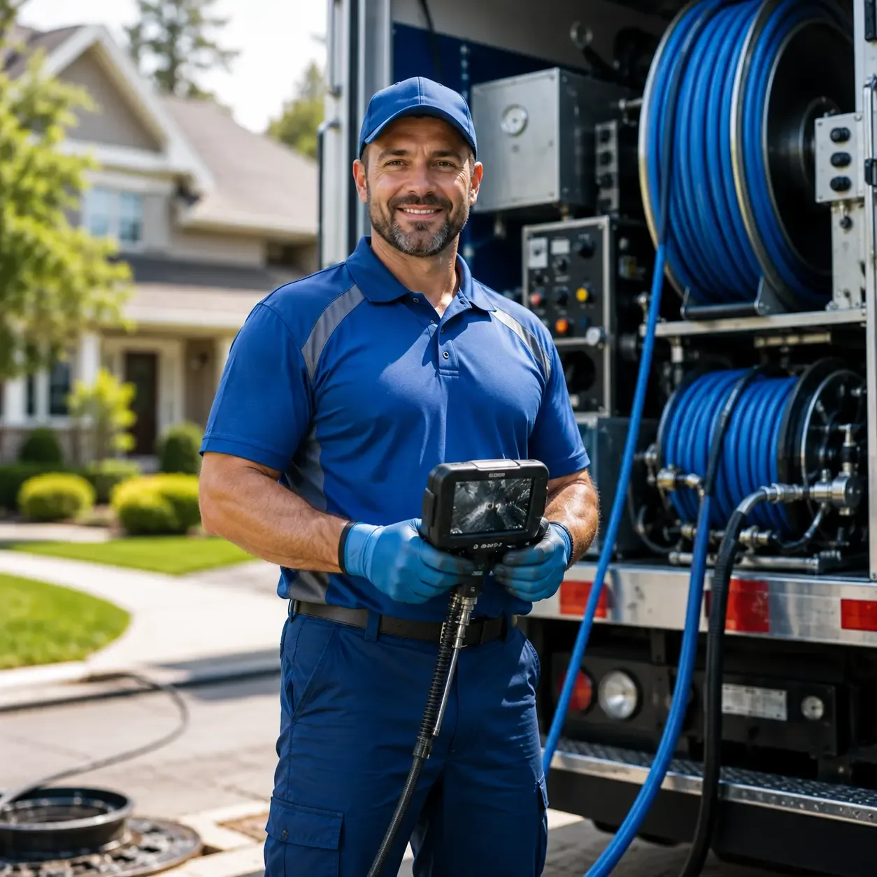 Local outdoor drain cleaning specialists in Saint James, NY